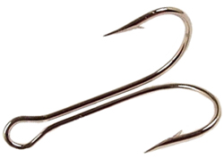 #7826 Mustad double hook replacement for mullet rigs