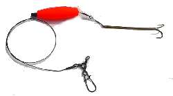 FINGER MULLET RIG (Hinnie-hook) made with #9418 Mustad Hook