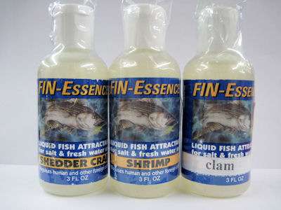 Fin-Atics Fish Oil-Shedder Crab,Clam, Bunker or Shrimp- 3 ounces