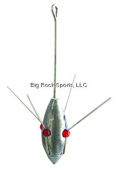 Sputnik Longtail Surf Sinker- 2 or 4 oz.