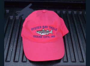 Oyster Bay Pink Cap with Striper