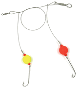 DT34S- Bluefish Rig made with steelon leader-size #4 hooks