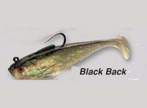 TSUNAMI Swimming Shad Lure-Black Back Mullet