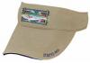 Flying Fisherman Visor- Striped Bass_ Kahki