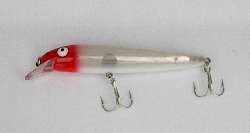 BSWW5315 Bomber Windcheater-4 1/2 inch- Red Head- Silver Body