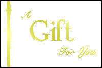 $25 Gift Certicate- Gold Embossed Envelope