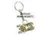 Minature bait casting keychain