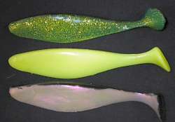 Soft Bodies-curltails, shads....