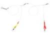 2 Drop Skirt Rigs- red and chart
